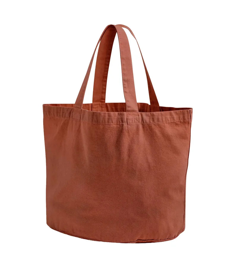 Garment Dyed Shopper VintageOrangeRust