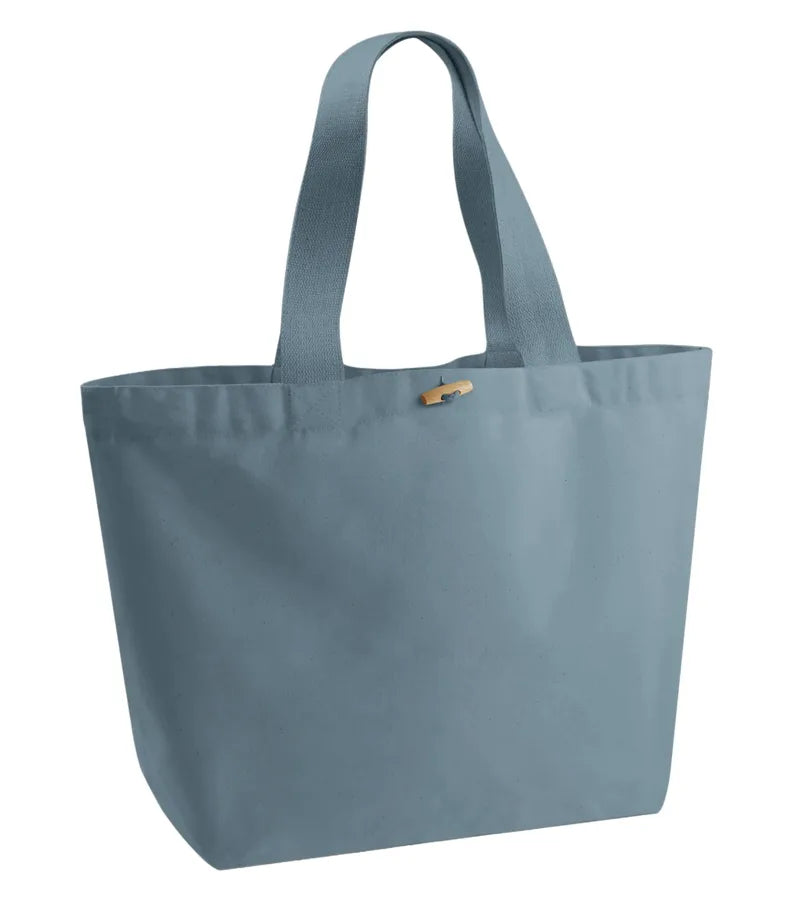 EarthAware® Organic Marina Tote XL DustyBlue