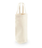 Fairtrade Cotton Bottle Bag Natural