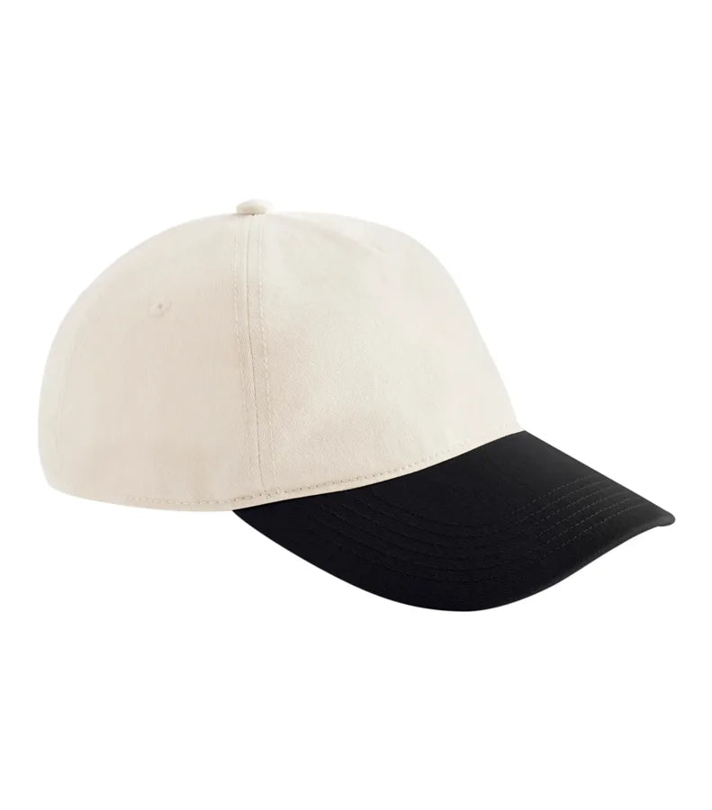 Contrast Peak Leisure Cap Natural/Black