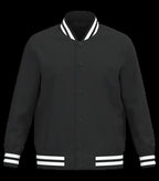 Eco-Friendly Unisex Teddy Padded Jacket Black