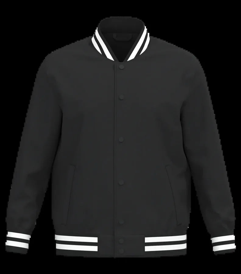 Eco-Friendly Unisex Teddy Padded Jacket Black