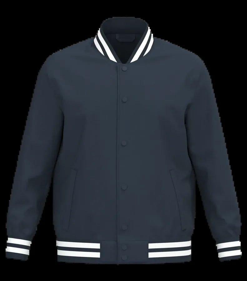 Eco-Friendly Unisex Teddy Padded Jacket NavyBlue