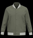 Eco-Friendly Unisex Teddy Padded Jacket OrganicKhaki