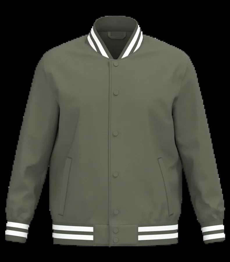 Eco-Friendly Unisex Teddy Padded Jacket OrganicKhaki