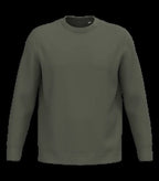 Eco-friendly Men's Round Neck Jumper OrganicKhaki