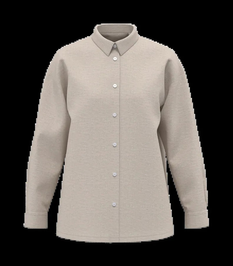 Ladies' Oversize Linen Shirt Linen