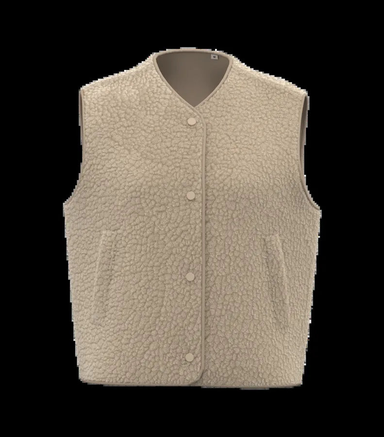Ladies' Sherpa Vest WetSand