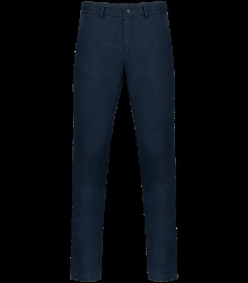 Men's Linen Trousers NavyBlue