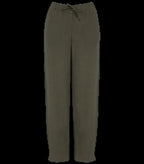 Eco-friendly Ladies' Linen Washed Effect Trousers WashedOrganicKhaki