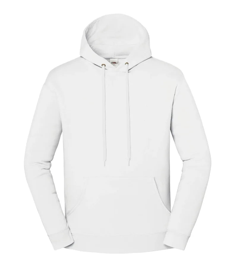 Iconic Premium Hooded Sweat White