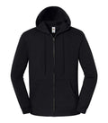Iconic Premium Hooded Sweat Jacket Black