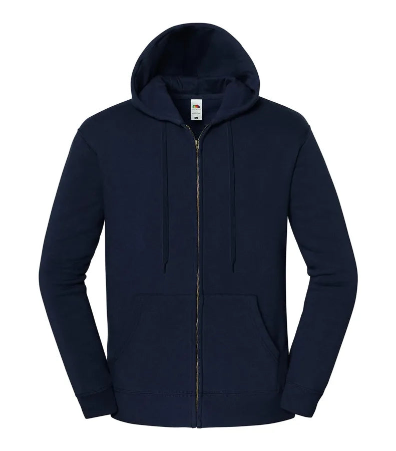 Iconic Premium Hooded Sweat Jacket DeepNavy