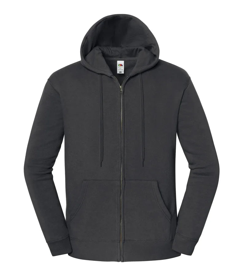 Iconic Premium Hooded Sweat Jacket LightGraphite