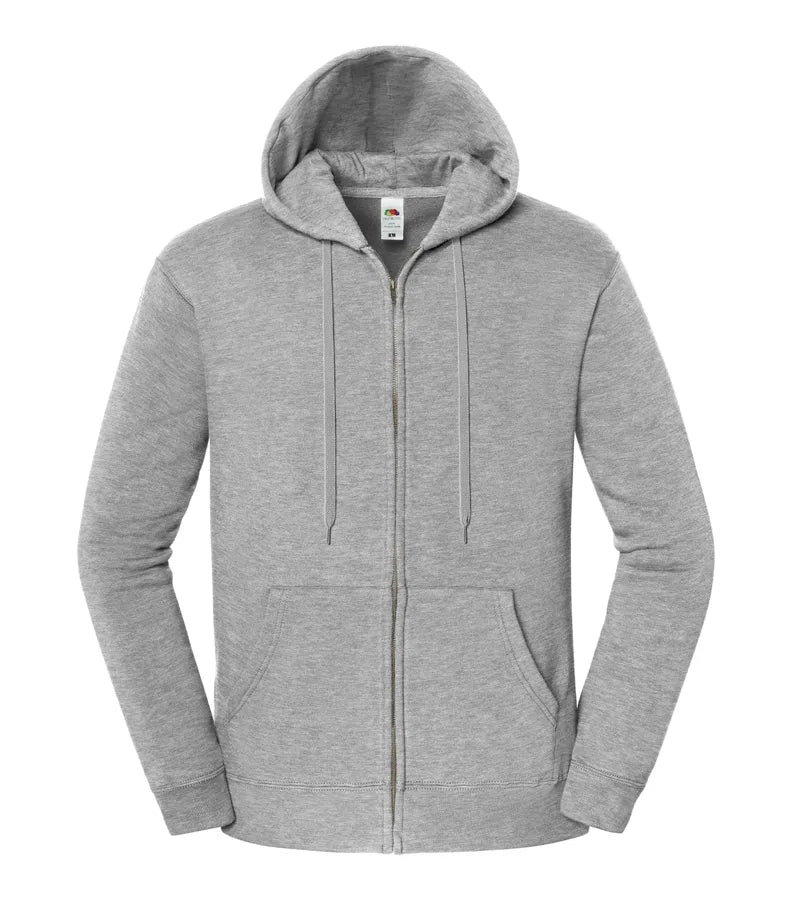 Iconic Premium Hooded Sweat Jacket AthleticHeather