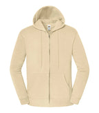 Iconic Premium Hooded Sweat Jacket DesertSand