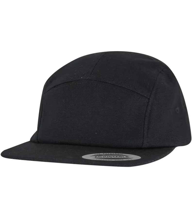 Jockey Canvas Cap Black