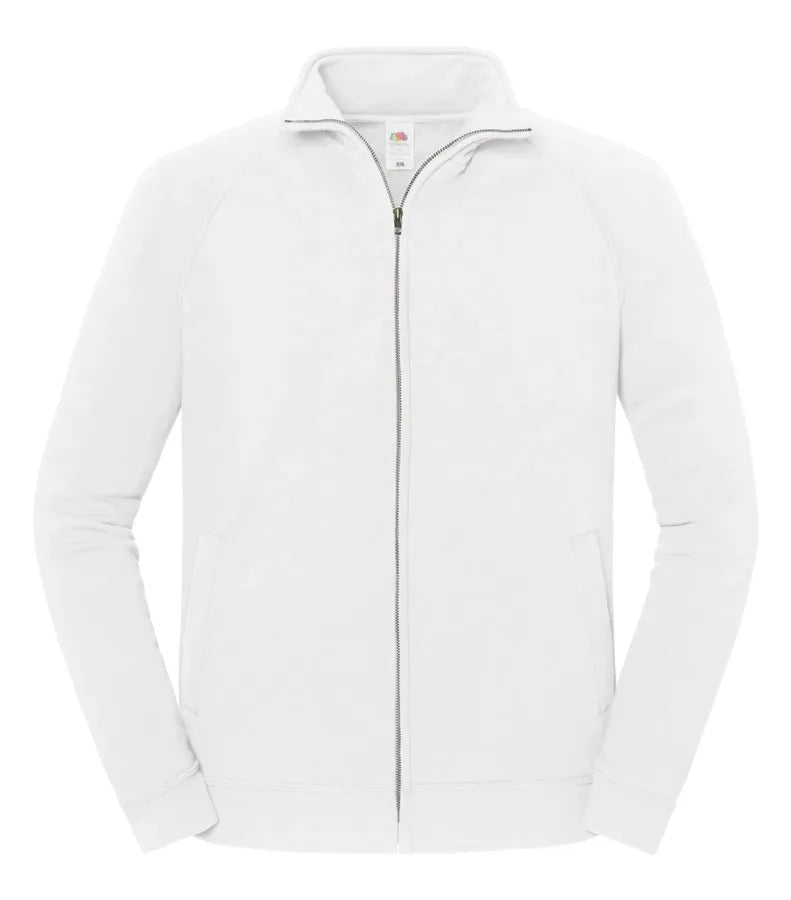 Iconic Premium Sweat Jacket White