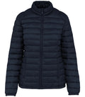 Ladies lightweight recycled padded jacket NavyBlue
