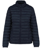 Ladies lightweight recycled padded jacket NavyBlue