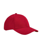 EarthAware® Junior Classic Organic Cotton 6 Panel ClassicRed