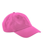 Junior Low Profile 6 Panel Dad Cap TruePink