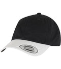 Low Profile Cotton Twill 2-Toned Black/White