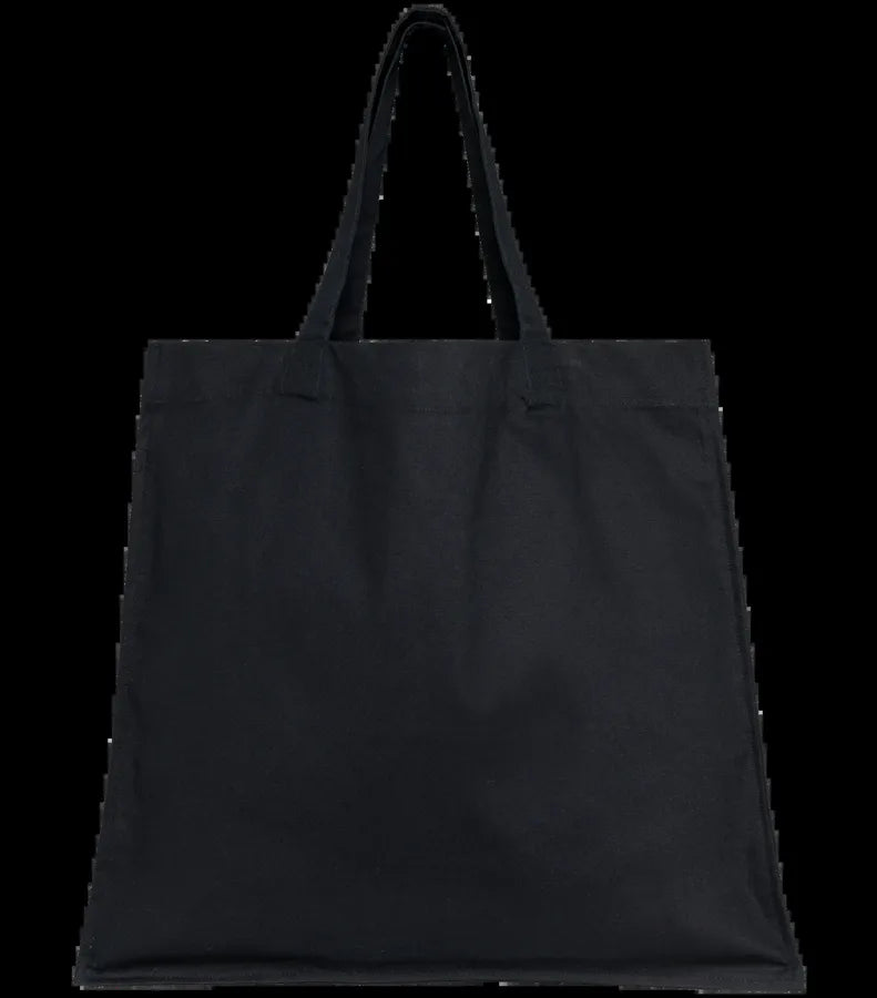 Long eco-friendly shopping bag Black