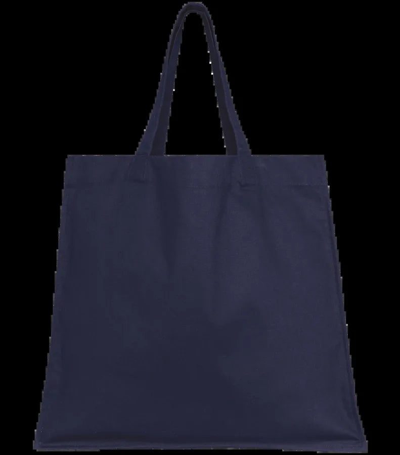 Long eco-friendly shopping bag NavyBlue