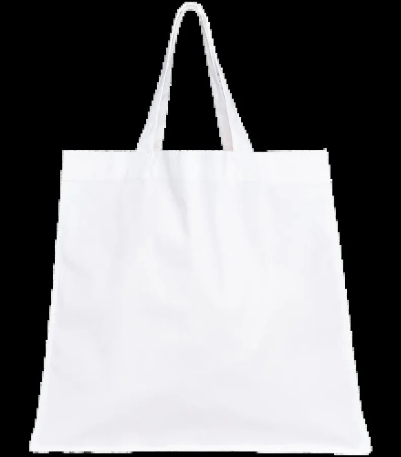 Long eco-friendly shopping bag CloudWhite