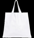 Long eco-friendly shopping bag CloudWhite