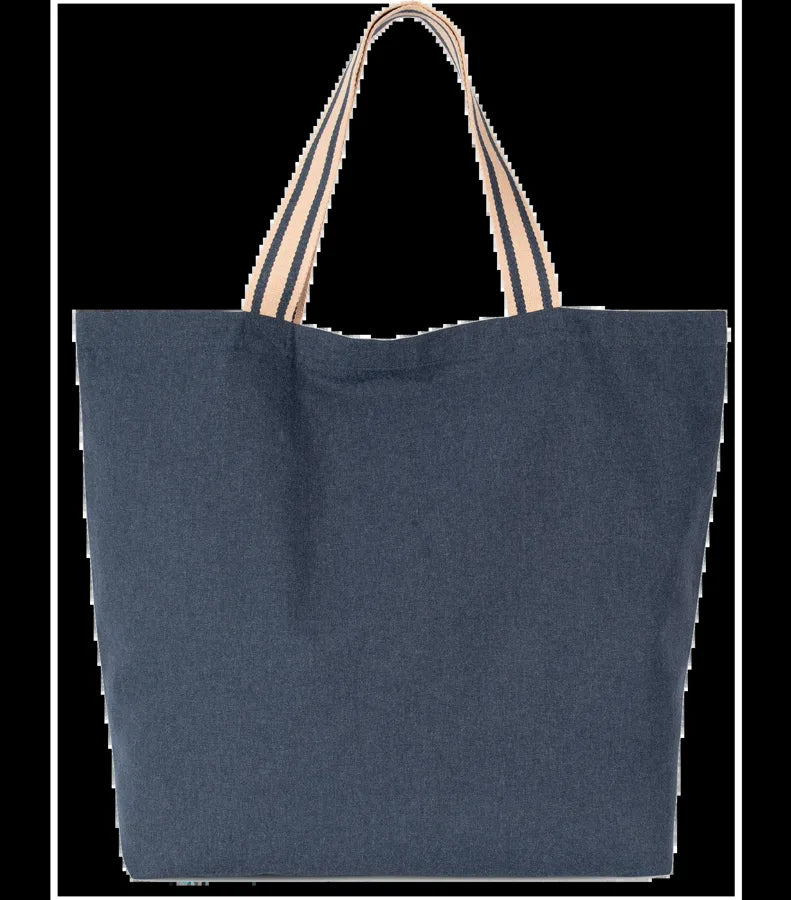 Voyager Shopping Bag HorizonBlue/DesertSand/HorizonBlueStripe