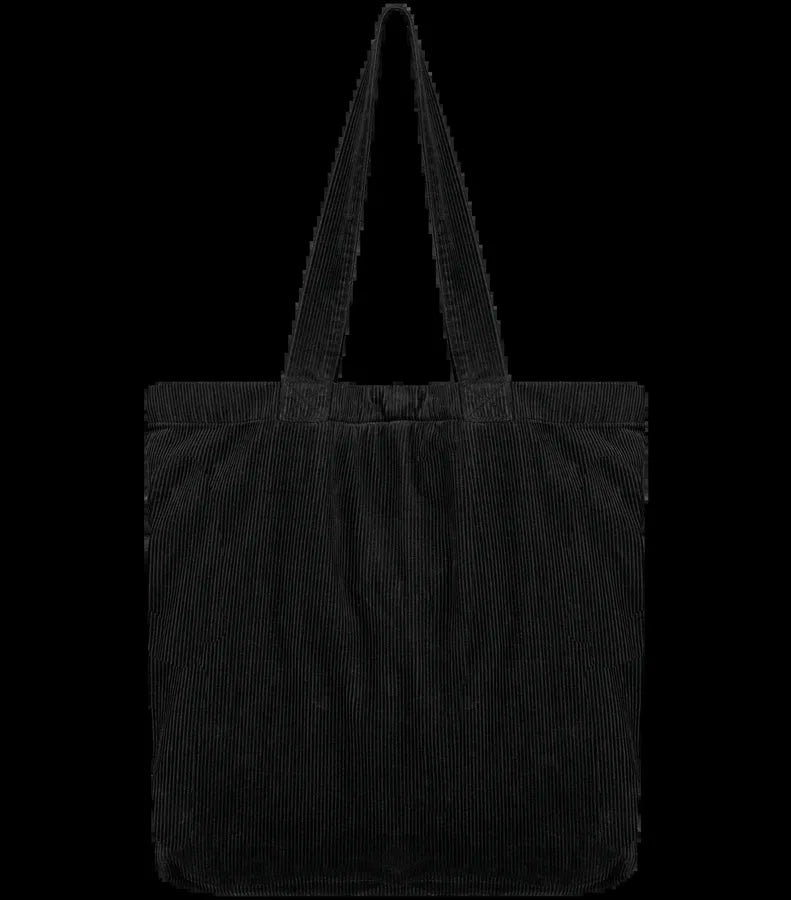 Eco-Friendly Corduroy Bag WashedBlack