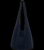 Fleece shoulder bag NavyBlue