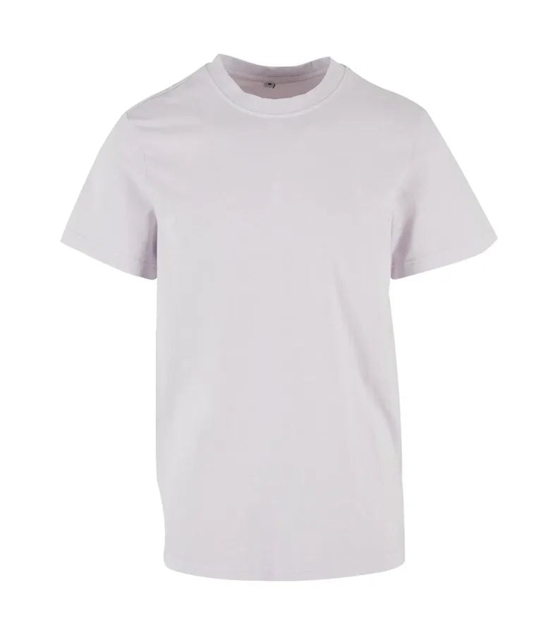 Acid Washed Round Neck Tee SoftLilac