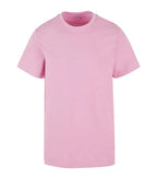Acid Washed Round Neck Tee SoftPink