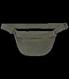 Eco-Friendly Corduroy Washed Effect Fanny Bag WashedOrganicKhaki
