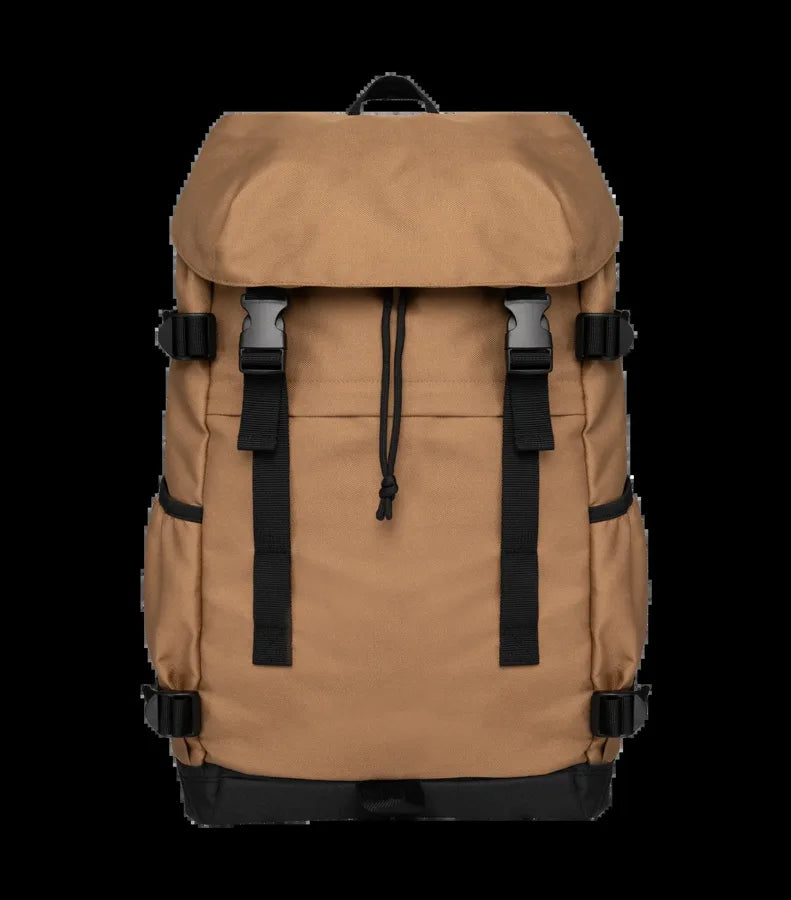 Eco-Friendly Unisex Backpack DarkCamel/Black
