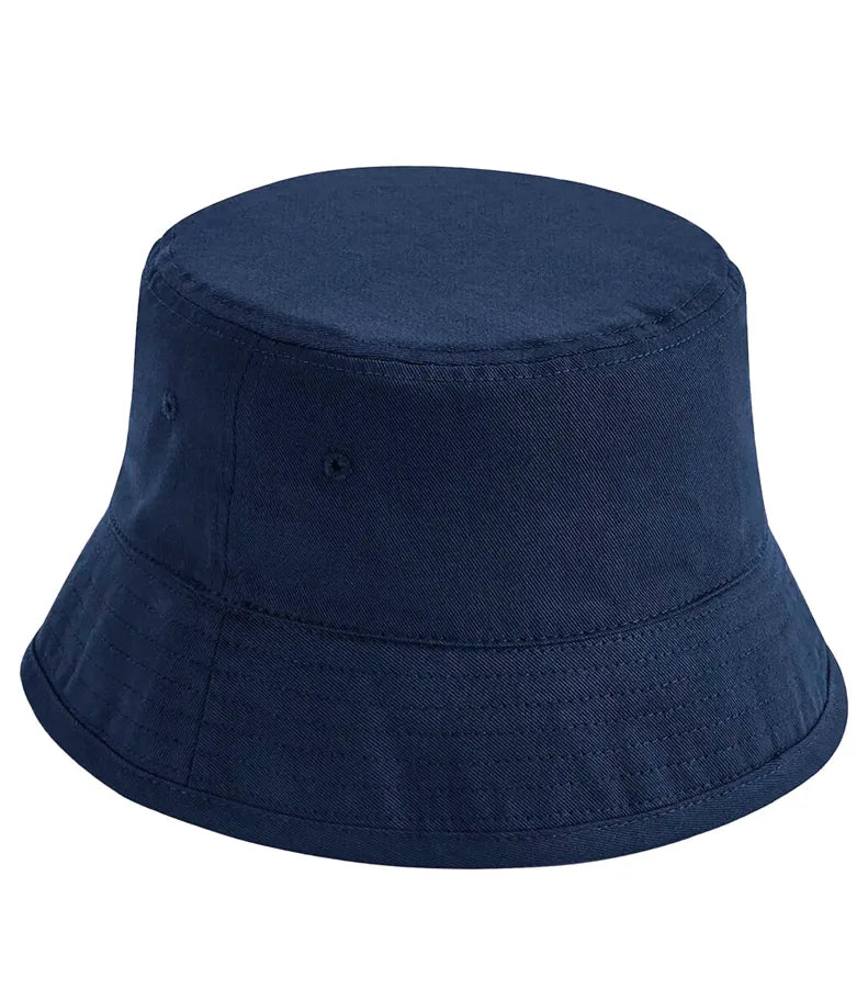 Kids Organic Cotton Bucket Hat Navy