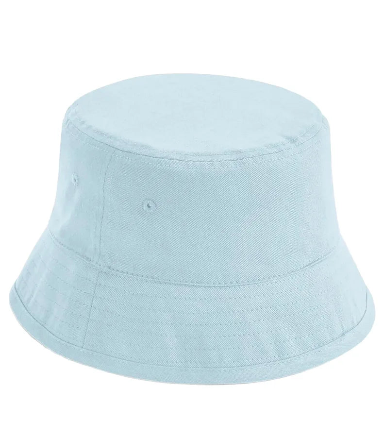 Kids Organic Cotton Bucket Hat PowderBlue