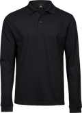 Luxury Stretch Long Sleeve Polo