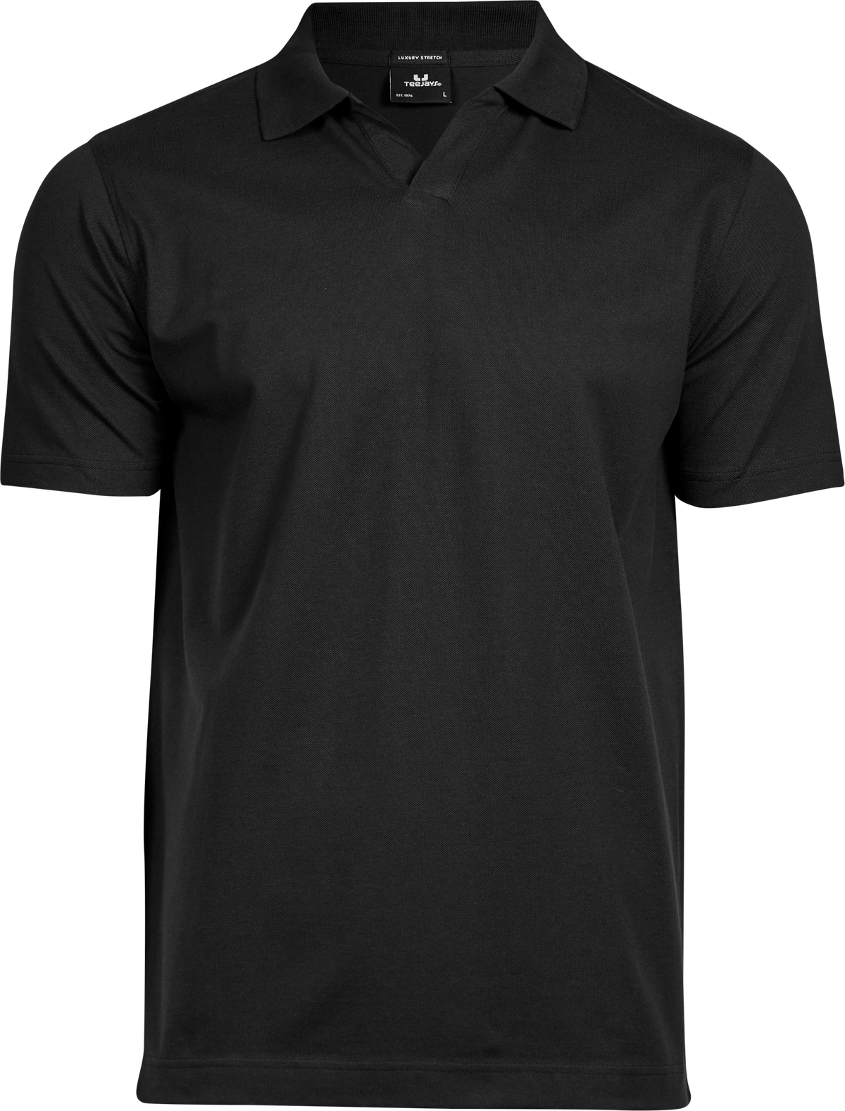 Luxury Stretch V-Neck Polo